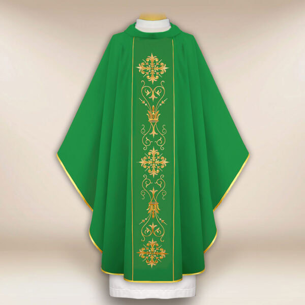 Chasuble with Embroidered Band