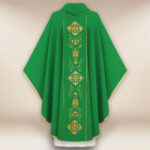 Chasuble with Embroidered Band