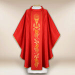Chasuble with Embroidered Band