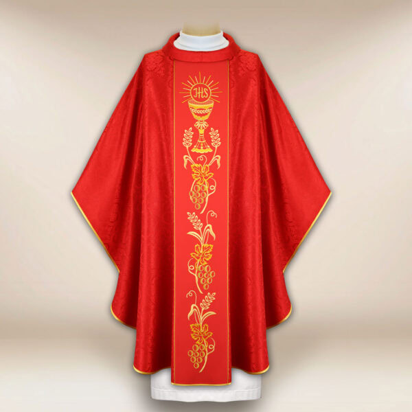 Chasuble with Embroidered Band