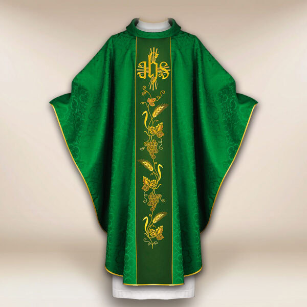 Chasuble with Embroidered Band