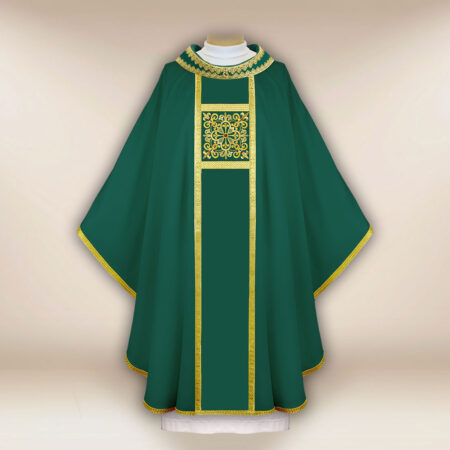 Ornat haftowany „Brillante-Verde”