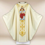 Liturgical Chasuble Featuring Christ the King