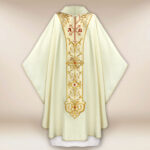 Liturgical Chasuble Featuring Christ the King