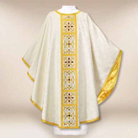 Ornat haftowany “Massimo-Bianco”