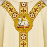 Embroidered Chasuble Lamb of God