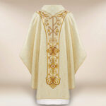 Liturgical chasuble Good Shepherd embroidered