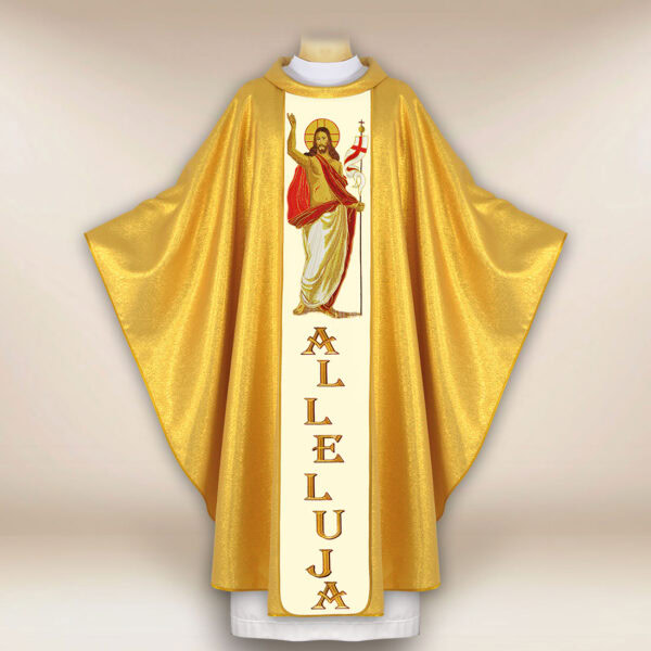 Liturgical Chasuble with the Motif of Jesus the Risen