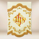 Mini Double-Sided Banner Sacred Heart of Jesus