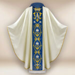 Ornat haftowany “Maria D’Oro-bianco”