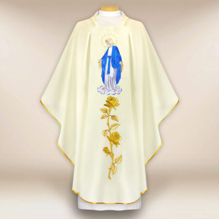 Embroidered Chasuble Immaculate Mother of God