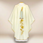 Embroidered Chasuble Our Lady of Fatima
