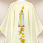 Embroidered Chasuble Our Lady of Fatima