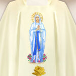 Embroidered Chasuble Madonna Di Lourdes