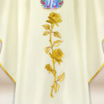Embroidered Chasuble Madonna Di Lourdes