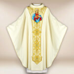 Ornat haftowany “Serce Maryi”