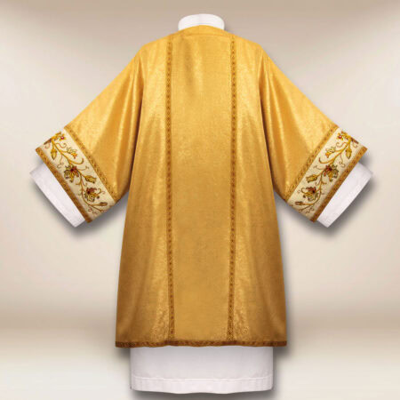 Embroidered dalmatic gold