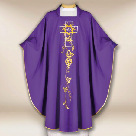 Embroidered Chasuble Lenten