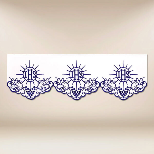 Purple Embroidered Lace