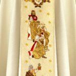 Embroidered Chasuble for Christmas