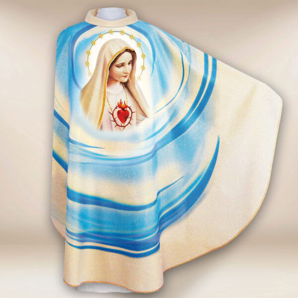Chasuble with the image of Our Lady of Fatima