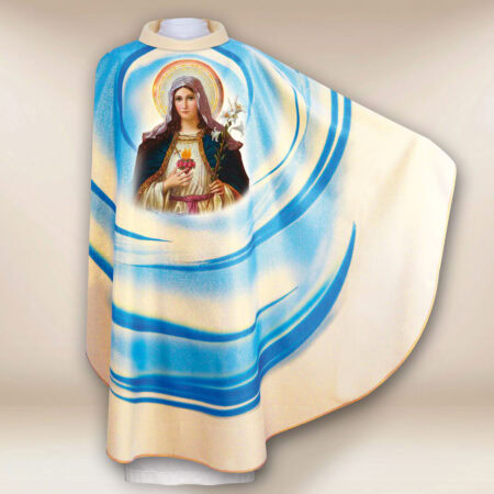 Chasuble with the image of the Heart of Mary