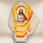 Chasuble with the image of the Sacred Heart of Jesus