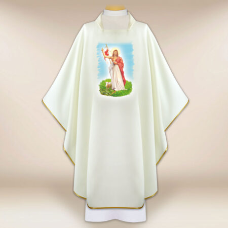 Chasuble with the Image of Risen Jesus