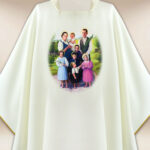 Chasuble with the Image of the Ulma Family