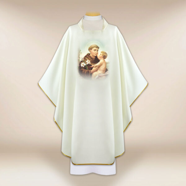 Chasuble with Image of St. Anthony
