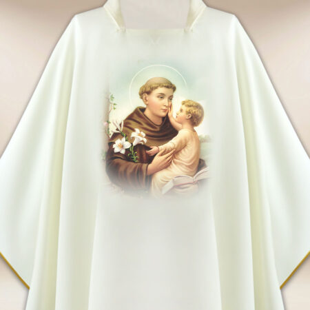 Chasuble with Image of St. Anthony