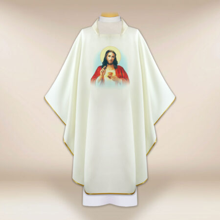 Chasuble with the Image of the Sacred Heart of Jesus