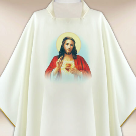 Chasuble with the Image of the Sacred Heart of Jesus