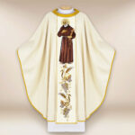 Embroidered chasuble St. Padre Pio