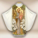 Printed Chasuble with the Image of St. Joseph