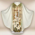 Printed Chasuble with the Image of St. Joseph