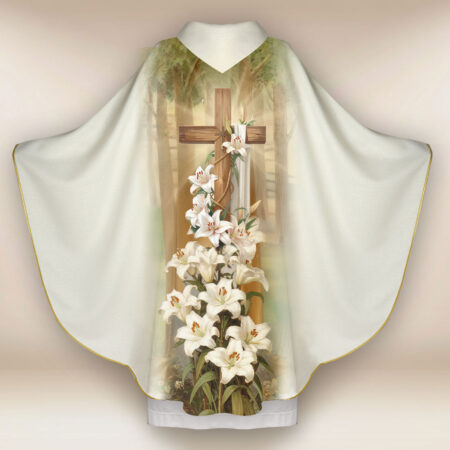 Printed Chasuble with the Image of St. Joseph