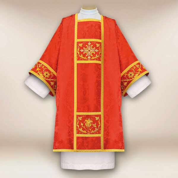 Embroidered Dalmatic Red