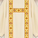Classic embroidered liturgical dalmatic