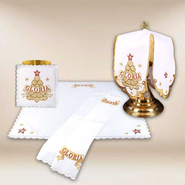 Gloria chalice linen set