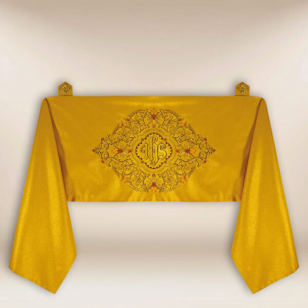 Embroidered shoulder veil "Sanctus"