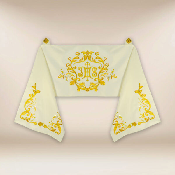 Embroidered Humeral Veil with IHS