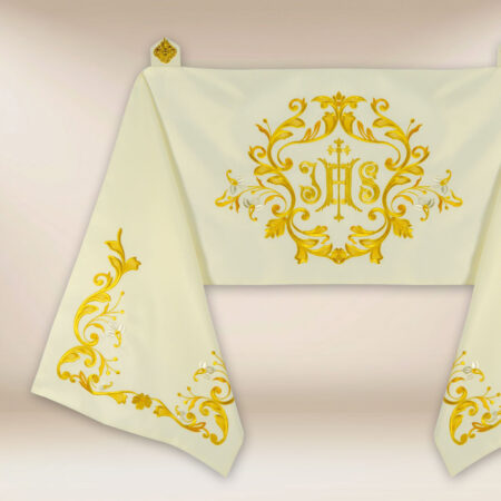 Embroidered Humeral Veil with IHS