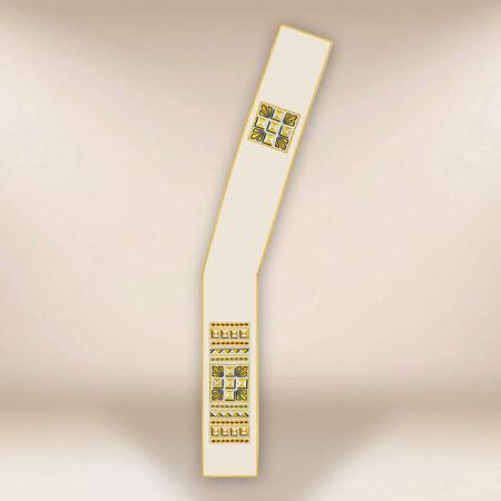 Liturgical embroidered deacon stole