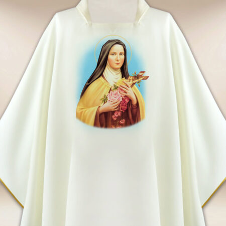 Chasuble with the image of Saint Teresa