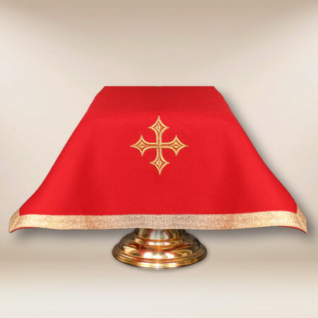 Chalice Veil Red 55x55cm