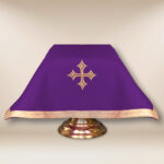 Chalice Veil Purple 55x55cm