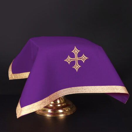 Chalice Veil Purple 55x55cm