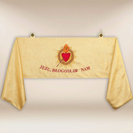 liturgical humeral veil Sacred Heart of Jesus