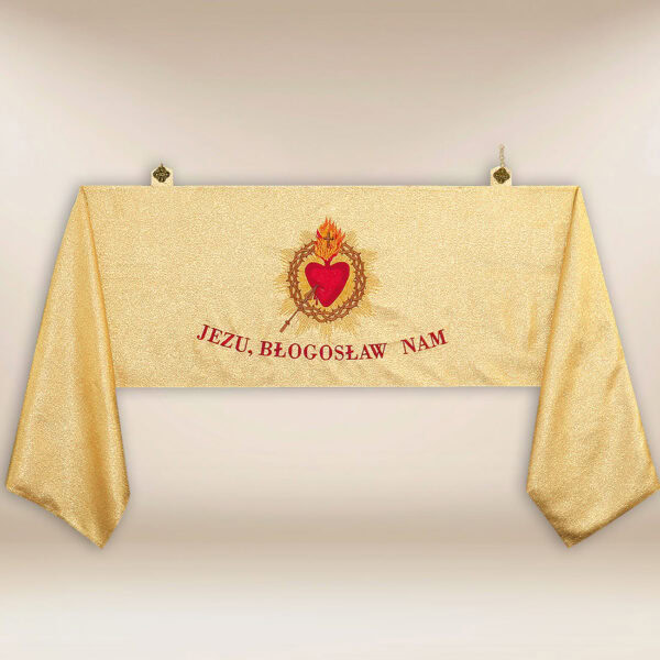 liturgical humeral veil Sacred Heart of Jesus
